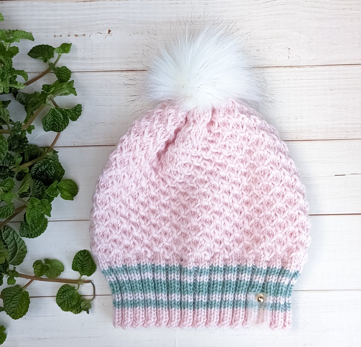 Baby Pink | Merino Wool Knit Hat