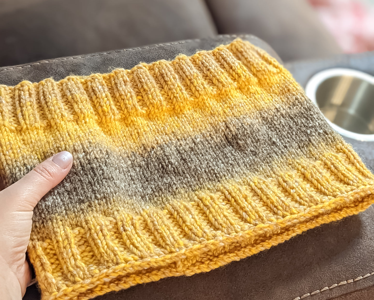 Soft and Warm Hand Knit Neck Warmer