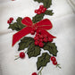 Antique Hand Felted Table Runner | Christmas themed